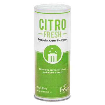Fresh Products Citro Fresh Dumpster Odor Eliminator, Citronella, 12 Oz Canister, 12-carton freeshipping - TVN Wholesale